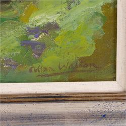 Allan Walton (British 1891-1948): 'Molland - North Devon', oil on canvas signed, partial original title label verso 50cm x 60cm 
Provenance: with Thomas Agnew & Sons, stock no. 9355, label verso; also with Louise Kosman, label verso