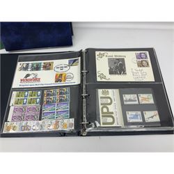 Great British and World stamps, including Australia, Austria, Belgium, Basutoland, Bermuda, Canada, Cape of Good Hope, Cayman Islands, Ceylon, Denmark, Egypt, Falkland Islands etc, Great Britain Queen Elizabeth II pre and post decimal with some mint, housed in various albums, folders and stockbooks