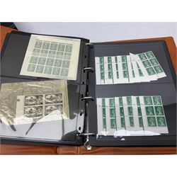 Stamps, including various Queen Elizabeth II mint decimal issues in presentation pack and albums, various first day covers some with special postmarks etc, in one box