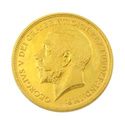 King George V 1911 proof long coin set, comprising gold half sovereign, sovereign, two pounds and five pounds, silver maundy money set, sixpence, shilling, florin and halfcrown, housed in dated case 
