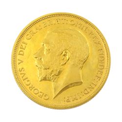 King George V 1911 proof long coin set, comprising gold half sovereign, sovereign, two pounds and five pounds, silver maundy money set, sixpence, shilling, florin and halfcrown, housed in dated case 
