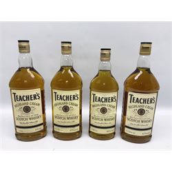 Teacher's Highland Cream Scotch whisky, 40% vol, 1l, three bottles and 70cl one bottle, together with Bell's Old Scotch whisky, 40% vol, 1l, two bottles and 70cl one bottle