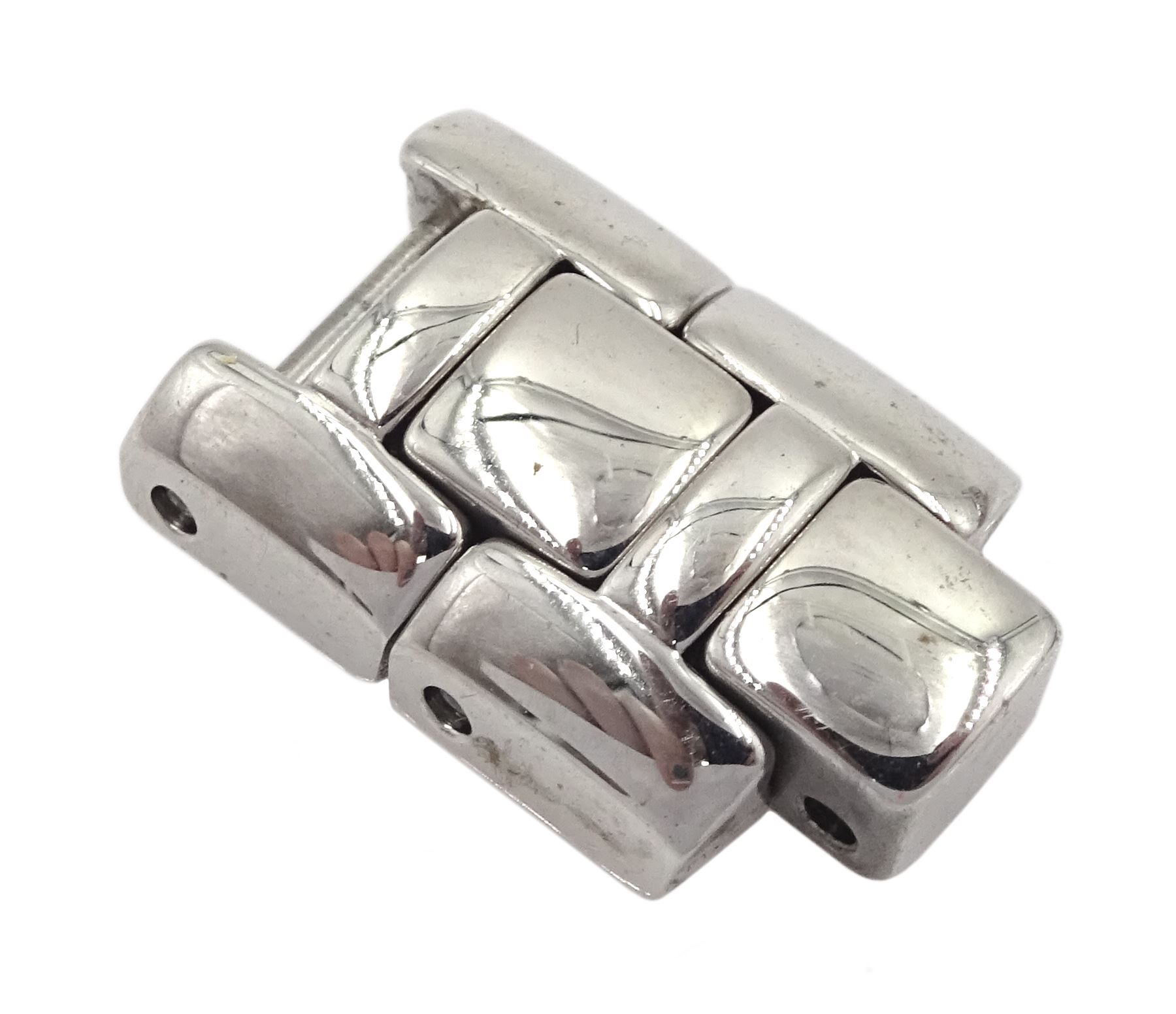 Maurice Lacroix ladies stainless steel diamond set wristwatch, Ref. IN 3012, with additional links