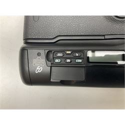 Nikon F5 50th Anniversary Model camera body, serial no. 3116231, with neck strap and original presentation box 