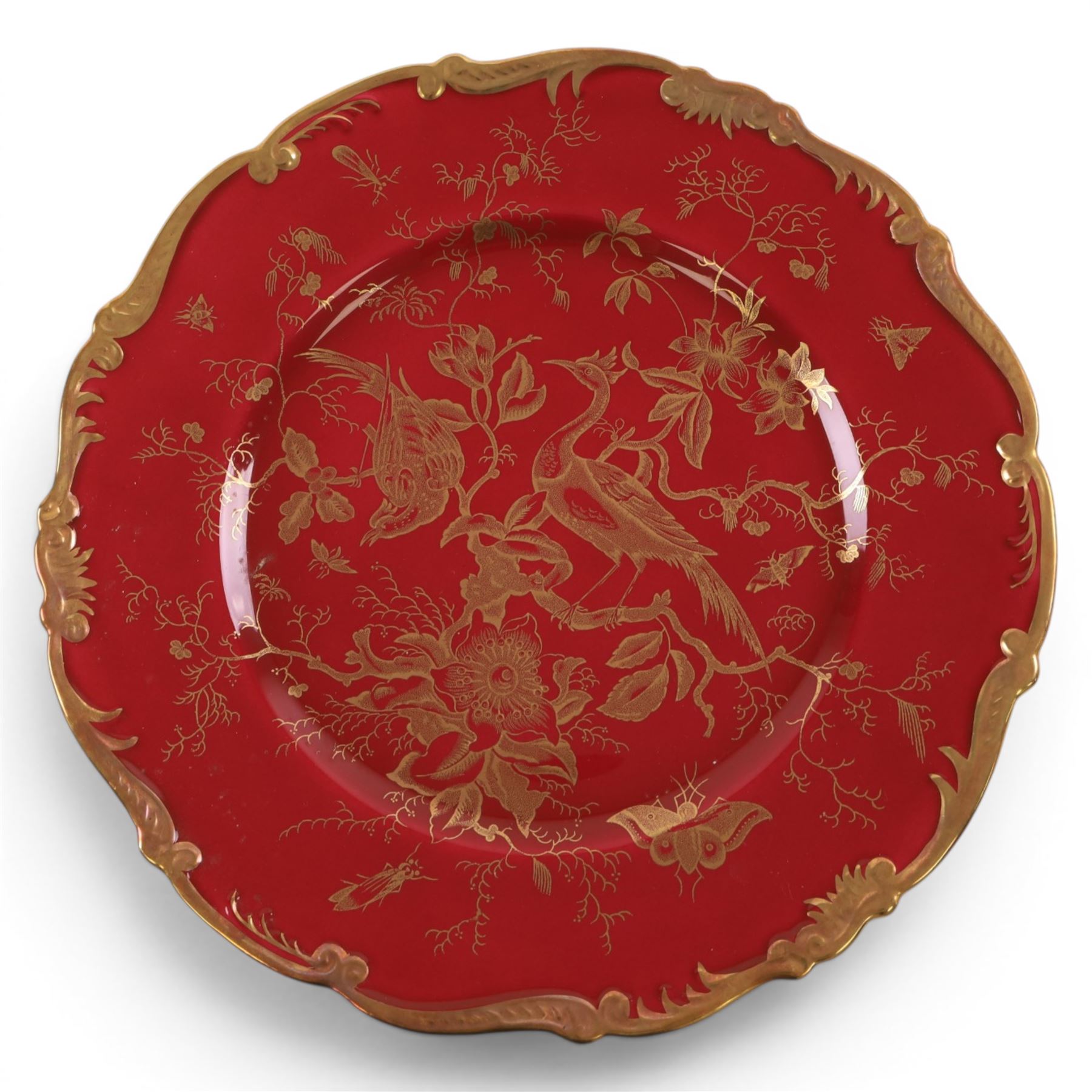 Collectors plates, including Royal Copenhagen plates, Mulberry Hall, Minton etc