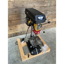 Wolf - bench mounted 9 speed pillar drill