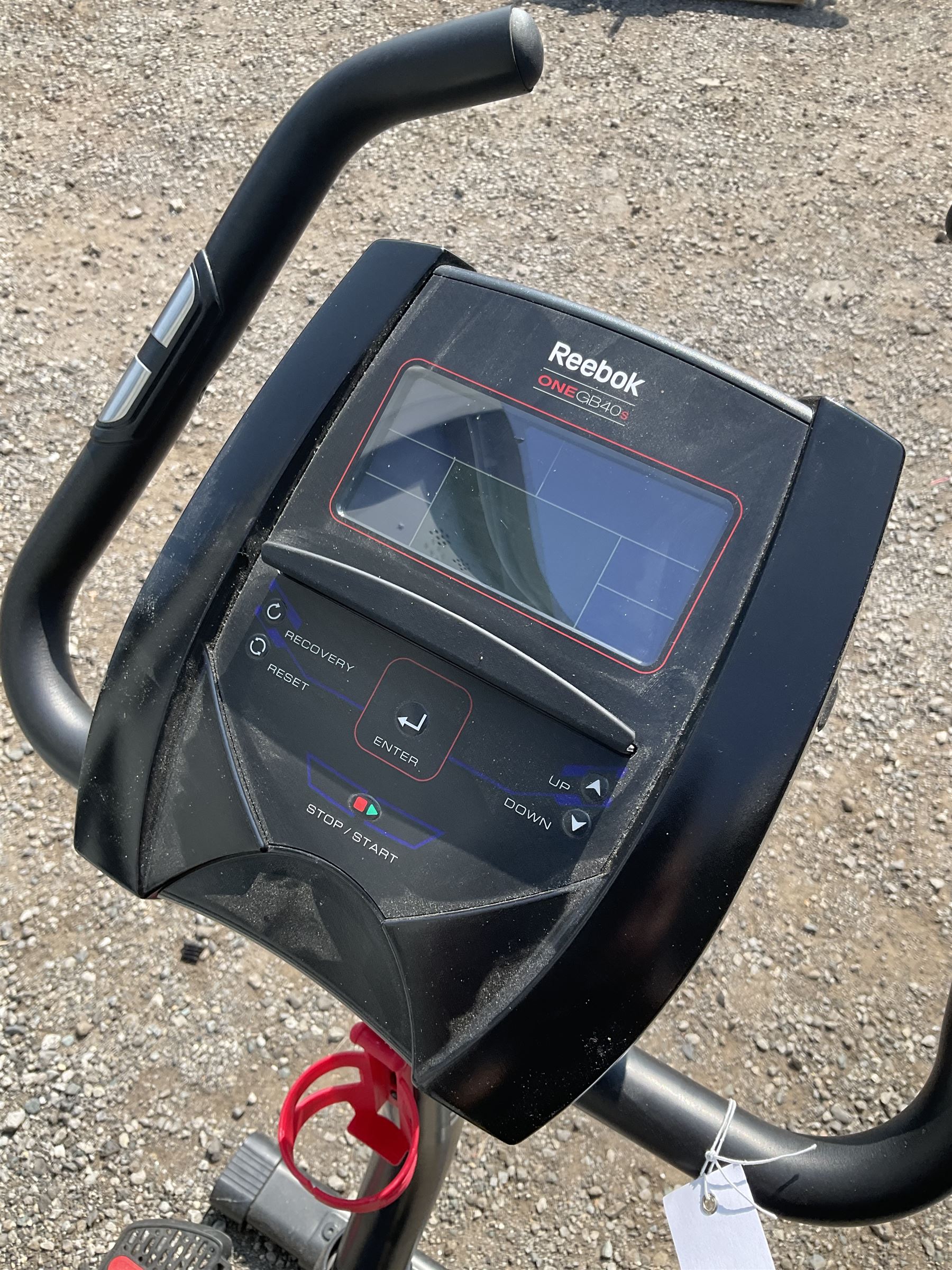Reebok GB40s exercise bike, digital screen Garden, Asset & Commercial