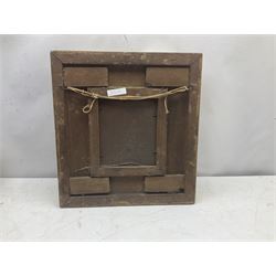 After Bartolomé Esteban Murillo (Spanish 1618-1682): 'Grape and Melon Eaters', oil on tin signed 'Murillo', in ornate gilt frame 19cm x 16cm