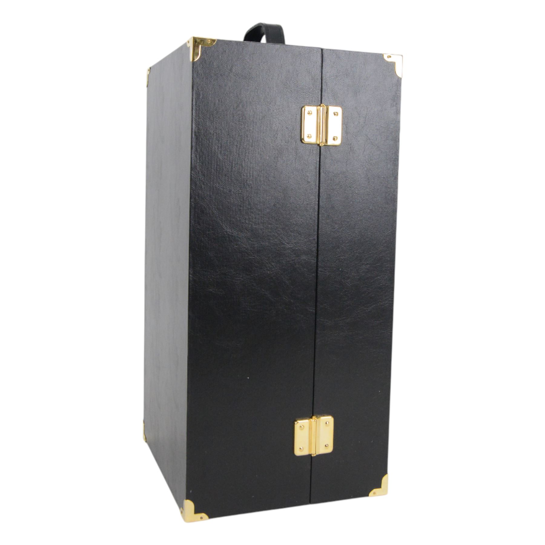 Franklin Mint Marilyn Monroe portrait doll, dressed in Gentleman Prefer Blondes pink dress, together with a wardrobe trunk and four outfits, comprising white dress from The Seven Year Itch, black dress from Some Like It Hot, red glitter dress with feather headress from The Seven Year Itch and the 'Happy Birthday Mr President' nude dress, all boxed with certificate of authenticity