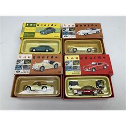 Twenty Lledo Vanguards die-cast models, mostly 1:43 scale including four 1950's - 1960's Classic Commercial Vehicles, seven Limited Editon, three Special Limited Editon, three Exclusive Members Diecast Models and three others (20)
