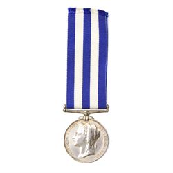 Egypt medal 1882 to Pte J Larkin 2/Derbyshire  Regt