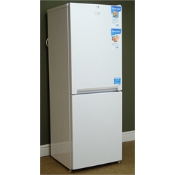  Beko CXFG1552W fridge freezer, W55cm, H154cm, D55cm (This item is PAT tested - 5 day warranty from date of sale)  