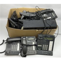 ISDN phone system comprising of Panasonic KX-TDA 30 Digital Telephone System with twelve Panasonic phones