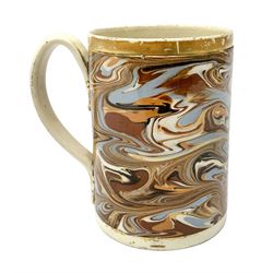 Late 18th century earthenware mug, possi