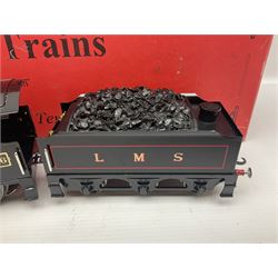 Ace Trains '0' gauge - E3 '2006 Celebration Class' 4-4-0 tender locomotive No.2006 in LMS black; boxed with original packaging and paperwork