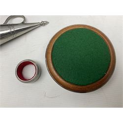 Mats Jonasson of Sweden glass Otter paperweight, Capredoni by Dartington Crystal Crysanthemum paperweight, boxed British Fossils agate geode, silver plated wine bottle coaster and Aynsley vase, etc, all boxed