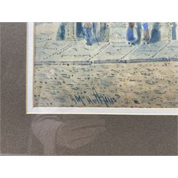 Arthur McArthur (British fl. 1880-1920): Bradford Street Scenes, pair watercolours signed (2)