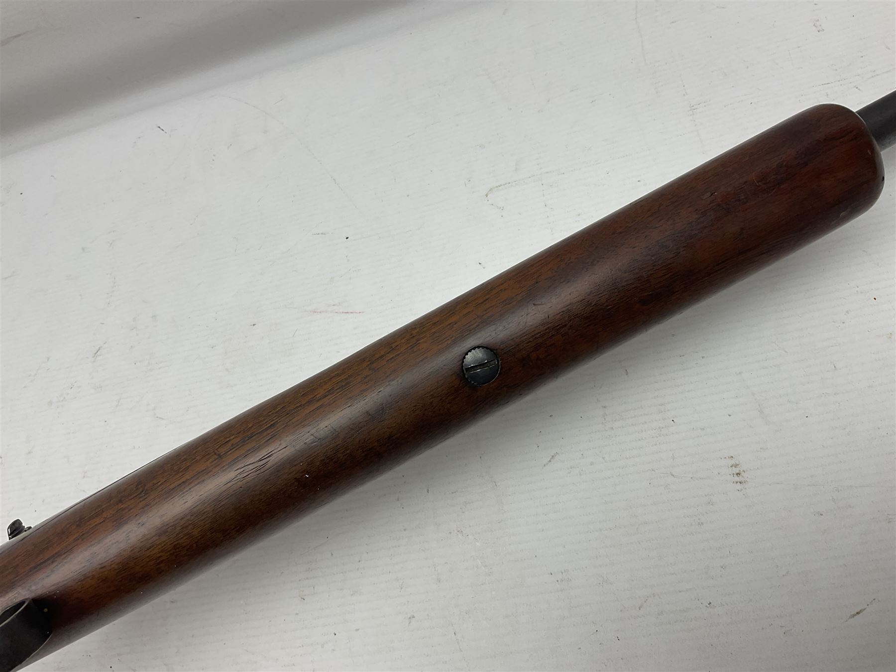 Winchester Model 74 .22 Short semi-automatic single shot rifle, the 61cm(24