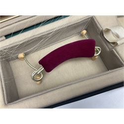 Two three-quarter size violins - German Saxony with 34cm one-piece maple back and ribs and spruce top; L56cm overall; and Hungarian with 34cm two-piece maple back and ribs and spruce top; L56cm overall; each in carrying case with bow (2)