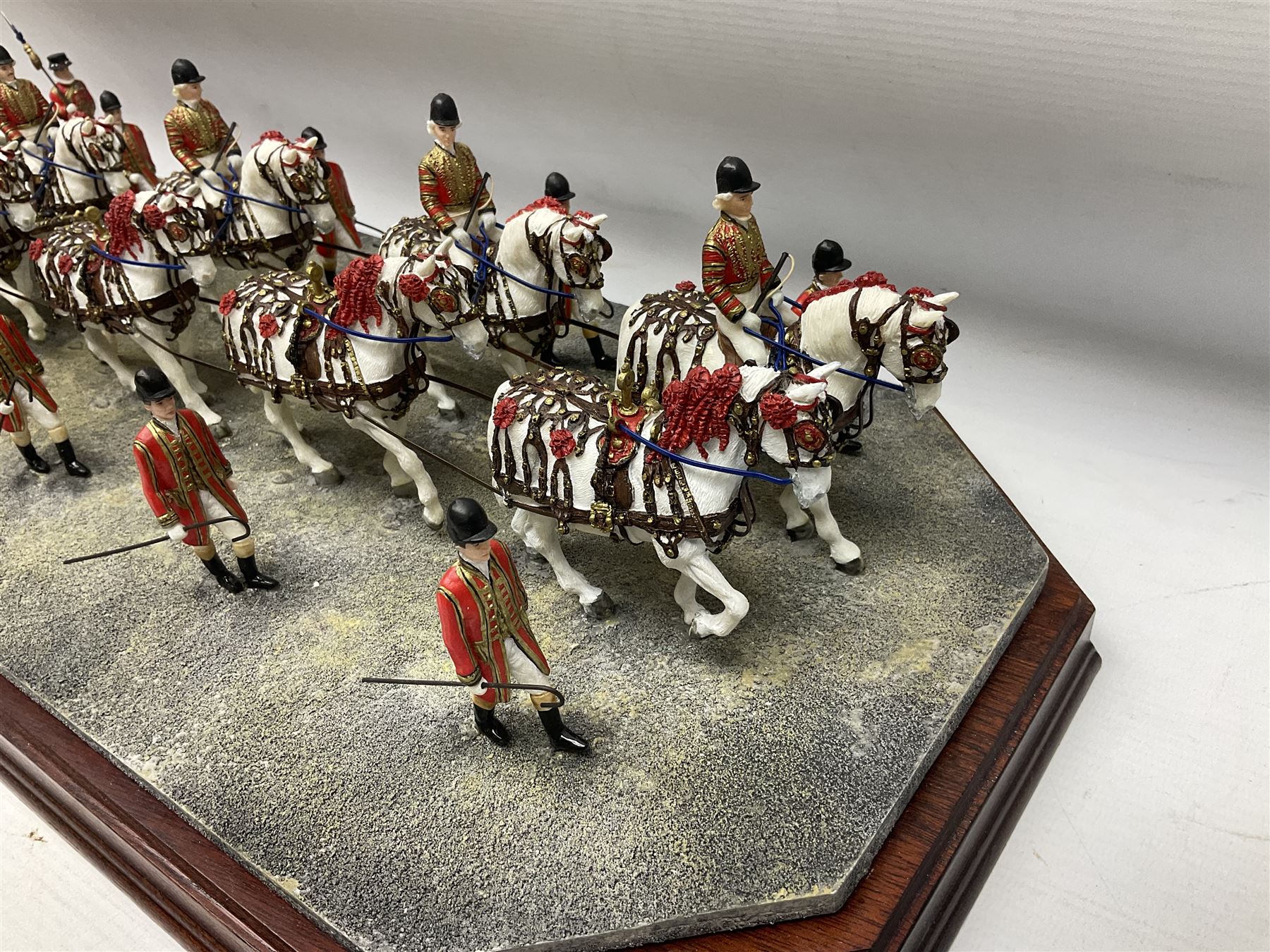 Border Fine Arts The Coronation 1953, model No. B0810, and sculpted by Ray Ayres, limited edition 150/350, with original box and certificate, L70cm  