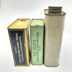 Three tins of gunpowder by Schultze, Curtis's & Harvey and Nobel Glasgow; and quantity of various sized lead shot in modern plastic boxes. SHOTGUN CERTIFICATE REQUIRED