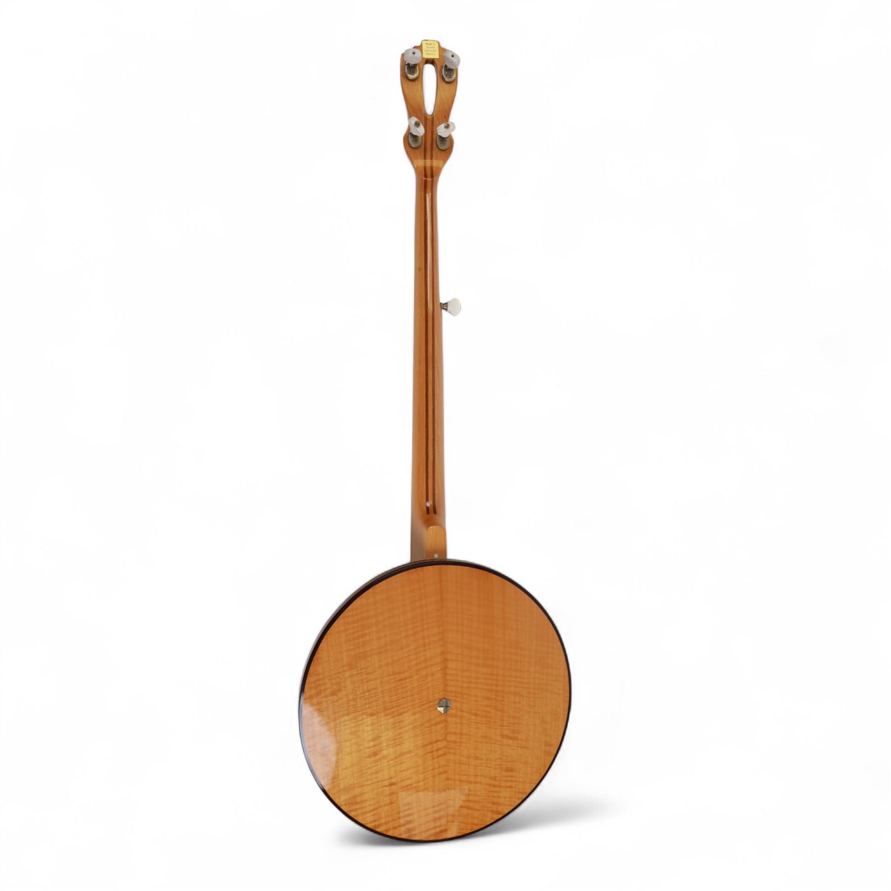 Musima five string banjo, made in German Democratic Republic