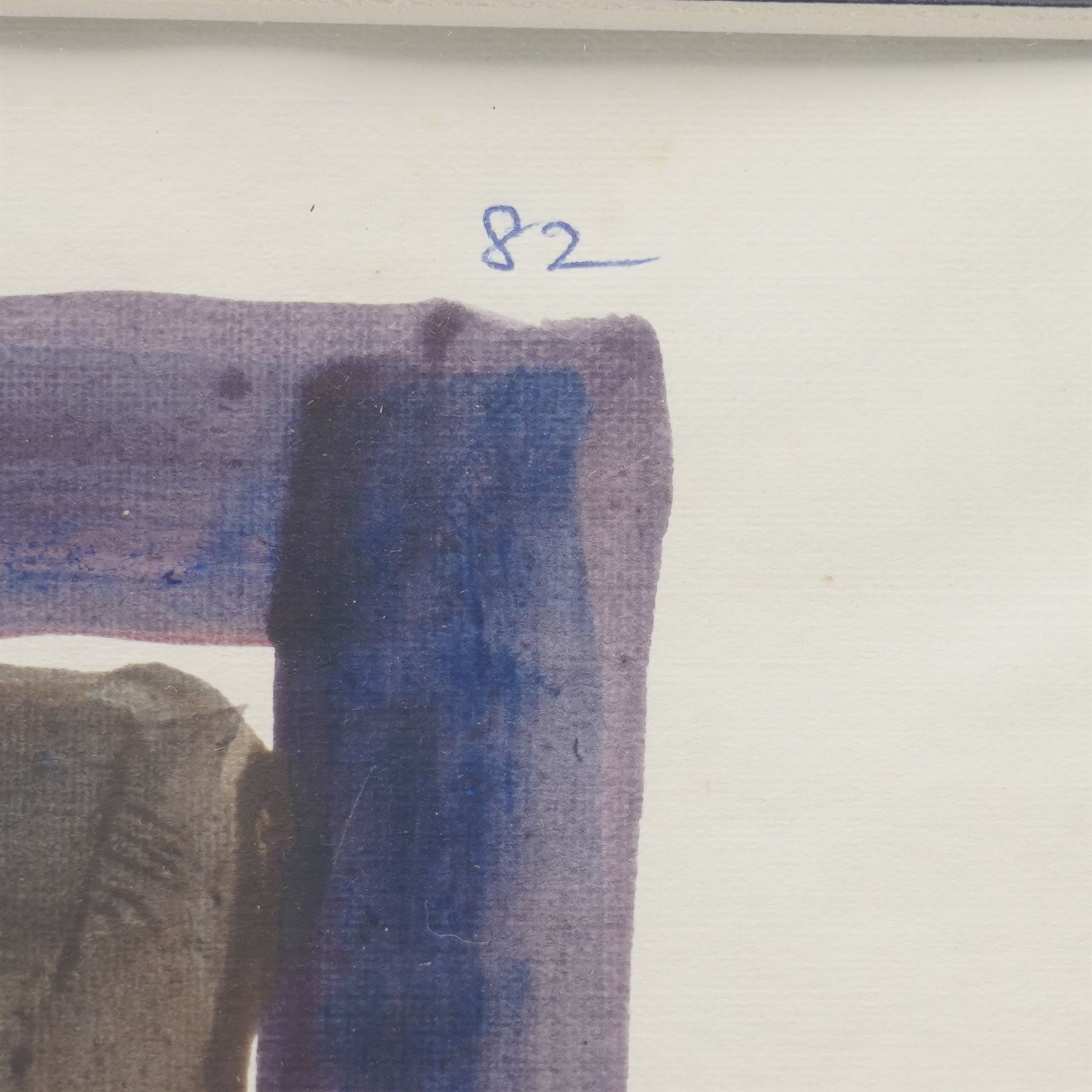 Ivan Peries (Sri Lankan - Columbo '43 Group): Standing Man (Indigo), watercolour on paper signed with initials and dated '82, 28cm x 18cm (unframed)

Notes: Ivan Peries was a founding member of the '43 group, a 20th century modern art group in Columbo (previously British Ceylon) in the mid-20th century. This and Lot 8 were part of a large series of similar works produced by Peries and begun in 1982, they are all dated '82 regardless of the production date in order to preserve continuity. The V&A museums contains three very similar works part of this series.

Provenance: The vendor was a very close friend of the artist and his family. These works were acquired from the wife of the artist - Veronica Peries, during the time she lived at Southend on Sea - UK.