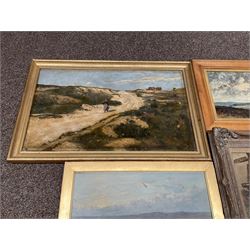 Collection of oil paintings, artists including Albert Ernest Bottomley, Stephen Denison, Hermann Sandoz, H Drummond, Ainsworth, Keith Cresswell, etc (10)