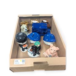 Wade Home Pride figure, Wade money boxes and other money boxes
