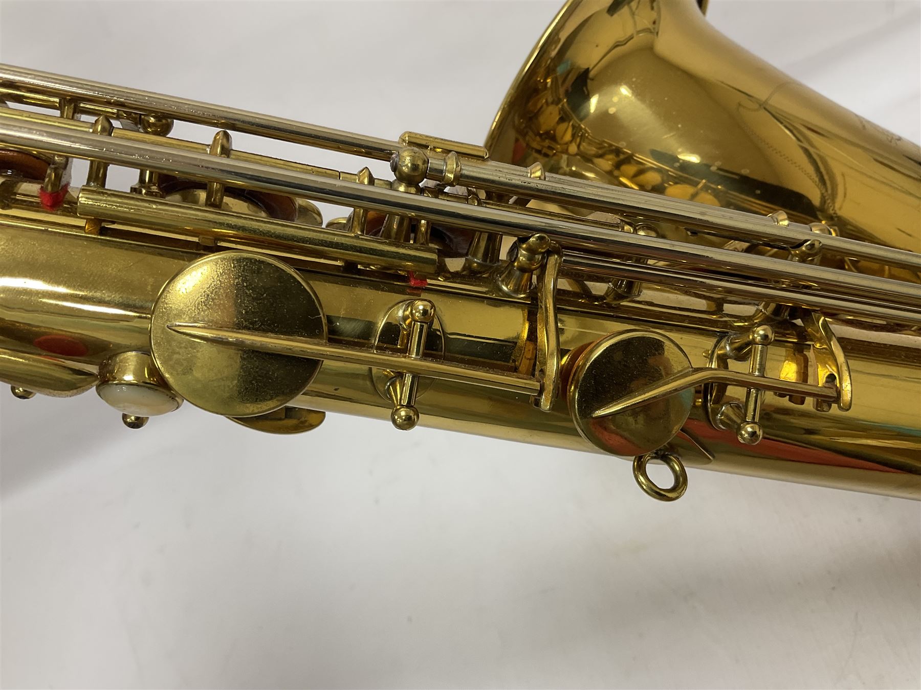 French Henri Selmer 1935 Radio Improved Tenor B flat Saxophone No 20344, with a velvet lined hard case
One of only 550 produced in that year