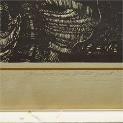 David Oxtoby (Yorkshire Pop Artist 1938-): 'Pinocchio Poster Print', limited edition first colour proof colour screen print signed titled and dated 1968, 79cm x 54cm