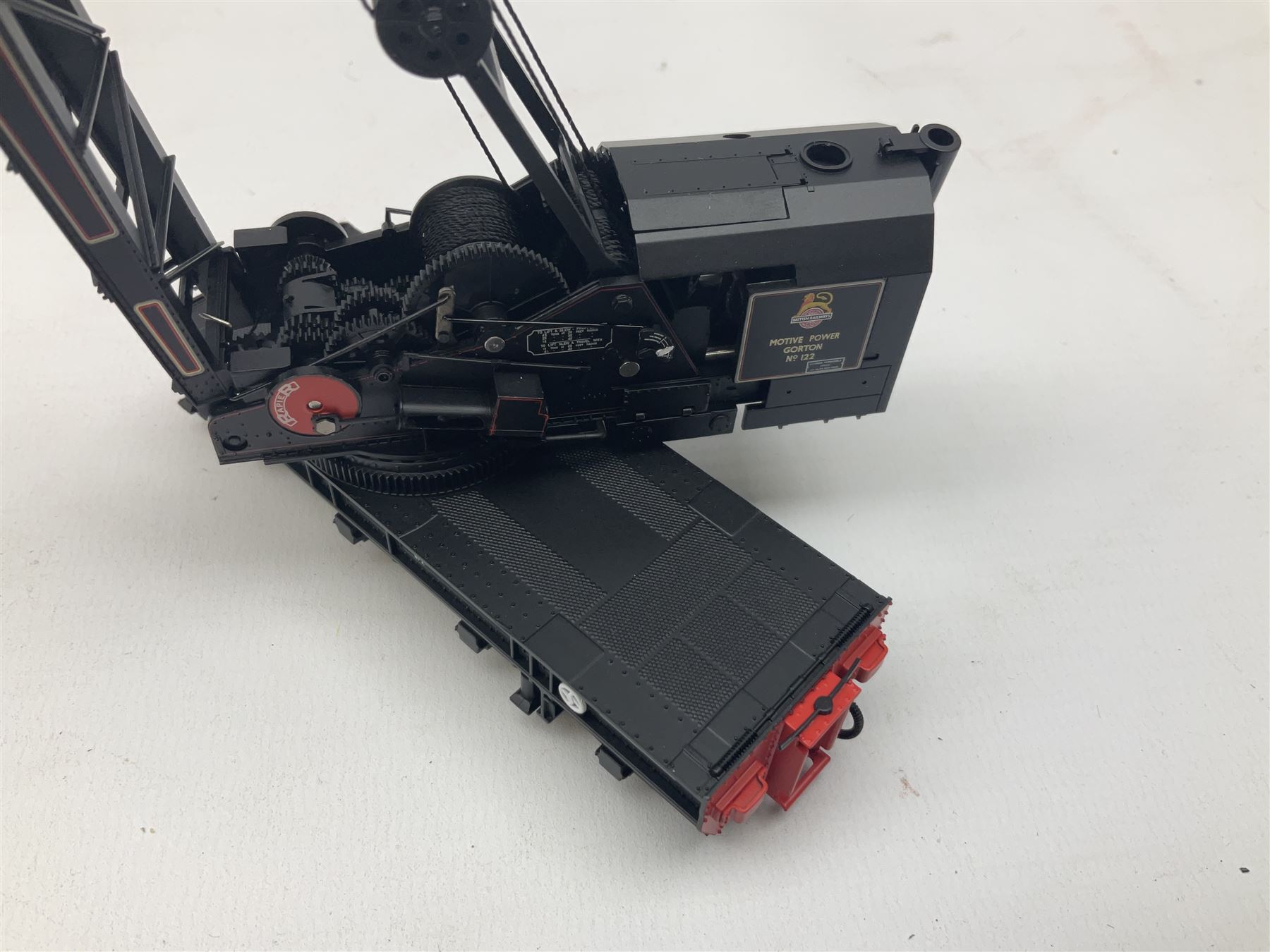 Bachmann Branch-Line '00' gauge - Ransomes & Rapier 45T Steam Breakdown Crane no. 122 