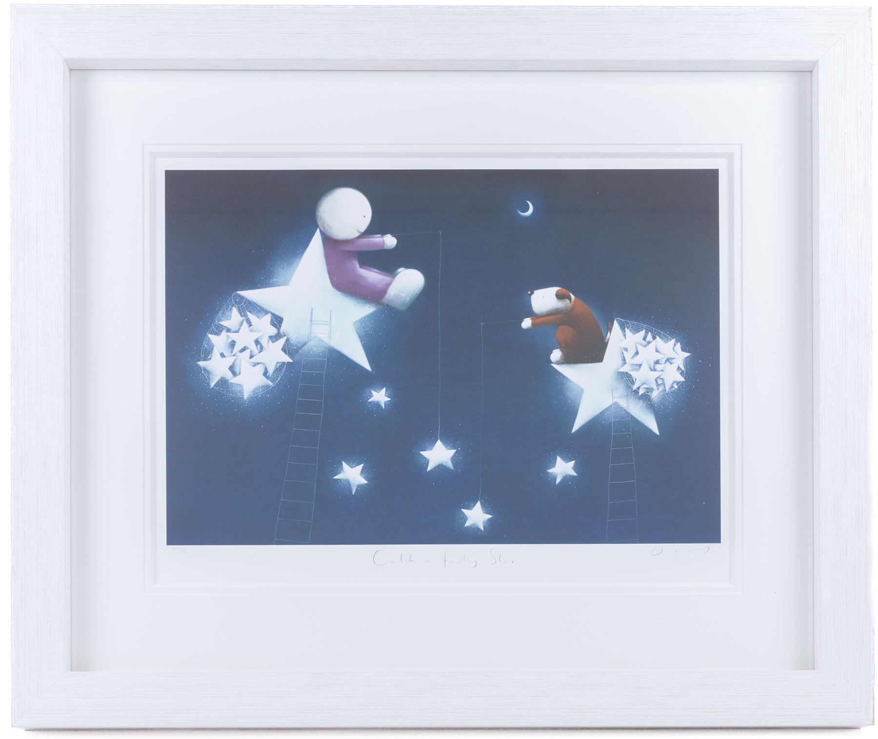 Doug Hyde (British 1972-): 'Catch a Falling Star', limited edition giclée print signed titled and numbered 118/295, 38cm x 55cm