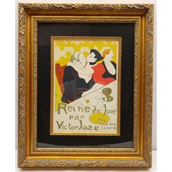 After Henri de Toulouse-Lautrec (French 1864-1901): 'Reine de Joie par Victor Joze', lithograph pub Mourlot Freres, Paris 1966, 33cm x 23cm; After Fernand Léger (French 1881-1955): 'Sculptures Polychromes', lithograph pub Mourlot Freres, Paris 1959, 22cm x 16cm, each with COA (2)
