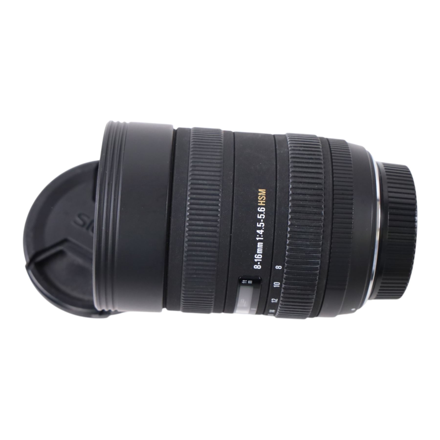 Sigma DC 8-16mm 1:4.5-5.6 HSM lens, in soft carry case
