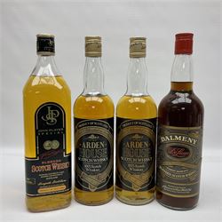 Ten bottles of blended Scotch whisky, including Macleod's Isle of Skye, Dalmeny De Luxe, Arden House, etc, various contents and proofs (10)