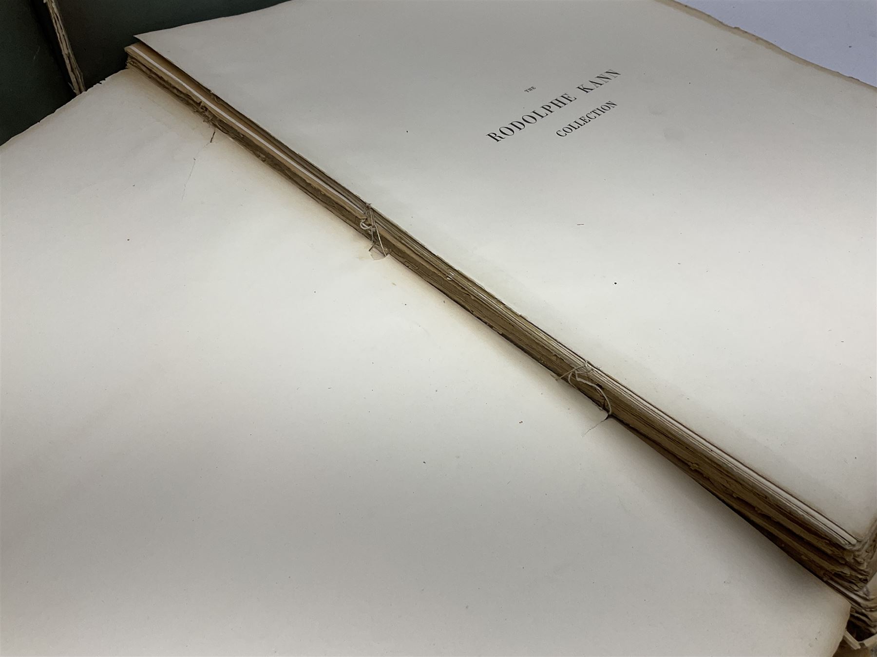 The R. Kann Collection, Objects D/Arts Vol I, Middle Age and Renaissance, and Vol II XVIIIth Century, together with The R. Kann Collection, Pictures, Vol I & Vol II, Paris, Charles Sedelmeyer 1907, photogravure plates