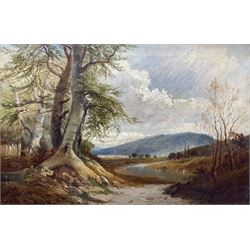 Thomas Morris Ash (British 1851-1935): 'Near Dolgellau - North West Wales', oil on canvas signed, inscribed verso 39cm x 59cm