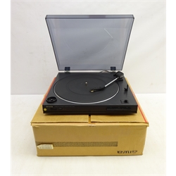  Aiwa 'PX-E800' record player in original packaging   