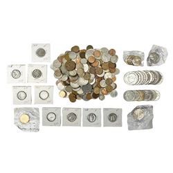 Mostly United States of America coinage,