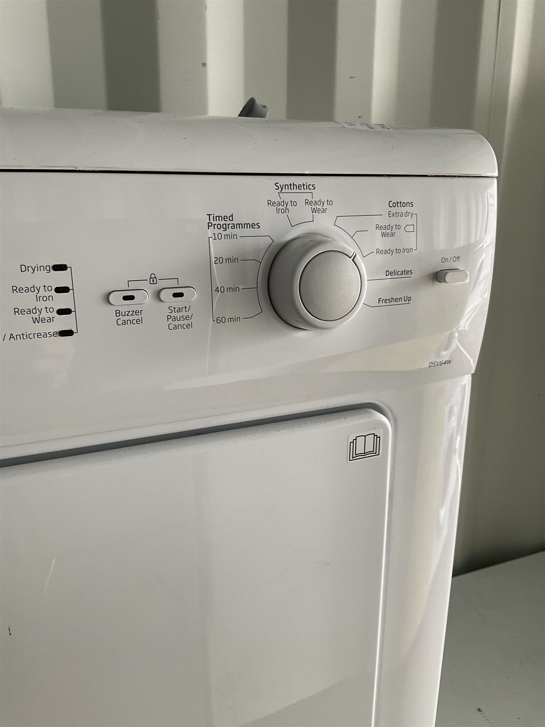 Beko DSV64W 6kg vented tumble dryer - THIS LOT IS TO BE COLLECTED BY APPOINTMENT FROM DUGGLEBY STORAGE, GREAT HILL, EASTFIELD, SCARBOROUGH, YO11 3TX