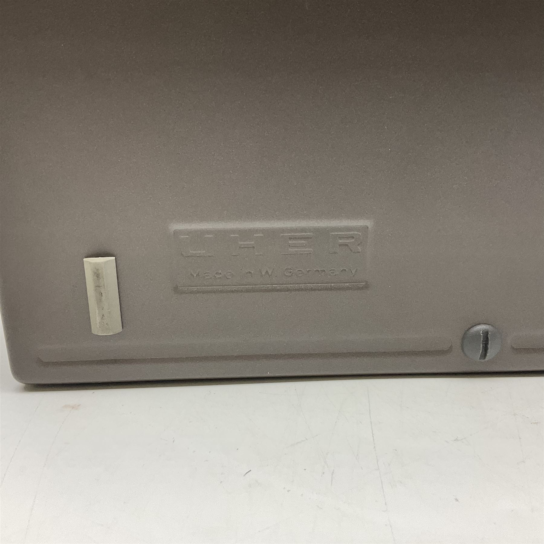 Uher 4100 Report-V professional tape recorder, with case, together with Uher 4000 Report professional tape recorder 