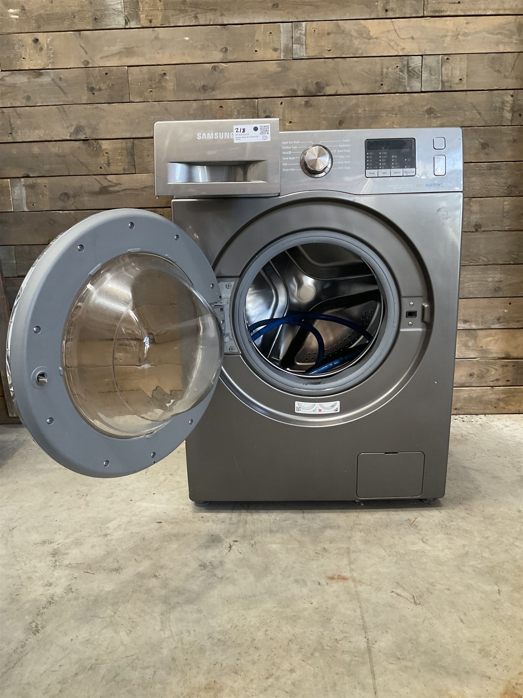 Samsung Ecobubble WF80F5E2W4X 8kg washing machine