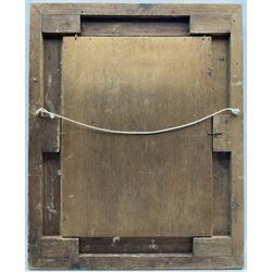 Nicholas Verrall RBA ROI (British 1945-) after Edgar Degas (French 1834-1917): 'The Star' - Rosita Mauri on Stage, oil on panel signed 53cm x 39cm