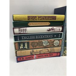 Folio Society; twenty two volumes, to include Cautionary Tales, In Trouble again, Uncle Silas, The Secret History, Sagittarius Rising etc 