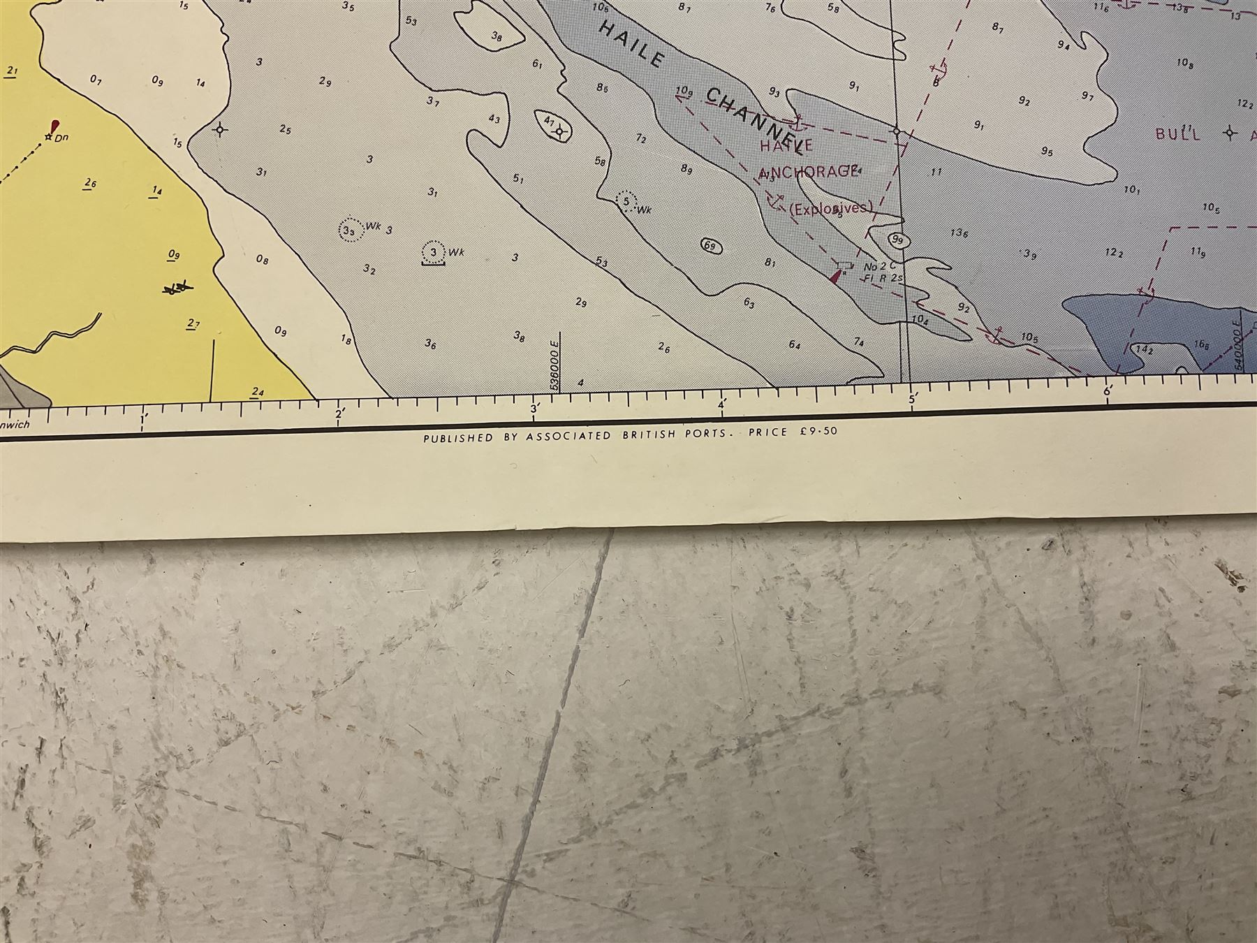 Two late 20th century charts of the River Humber entitled 'River Humber and the River Ouse and Trent' 1993 and 'River Humber Spurn to Barton Haven' (rolled)