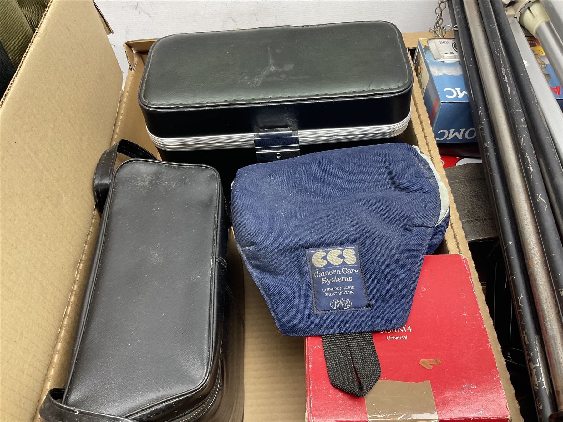 Collection of cameras and equipment, to include Boots comet 404 - X, Kodak DC25, Pentax ESPIO 90MC, olympus XA1, Kodak instamatic camera, tripods, cases, etc 