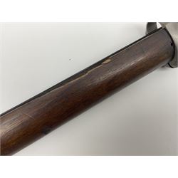 Quantity of spare parts for .577/450 Martini Henry rifle including two stocks, fore-end etc
