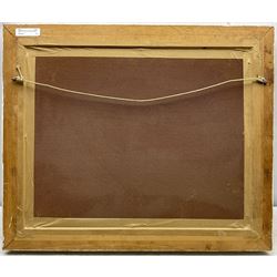 Walter Goodin (British 1907-1992): Thornwick Bay Flamborough, oil on board signed 39cm x 49cm