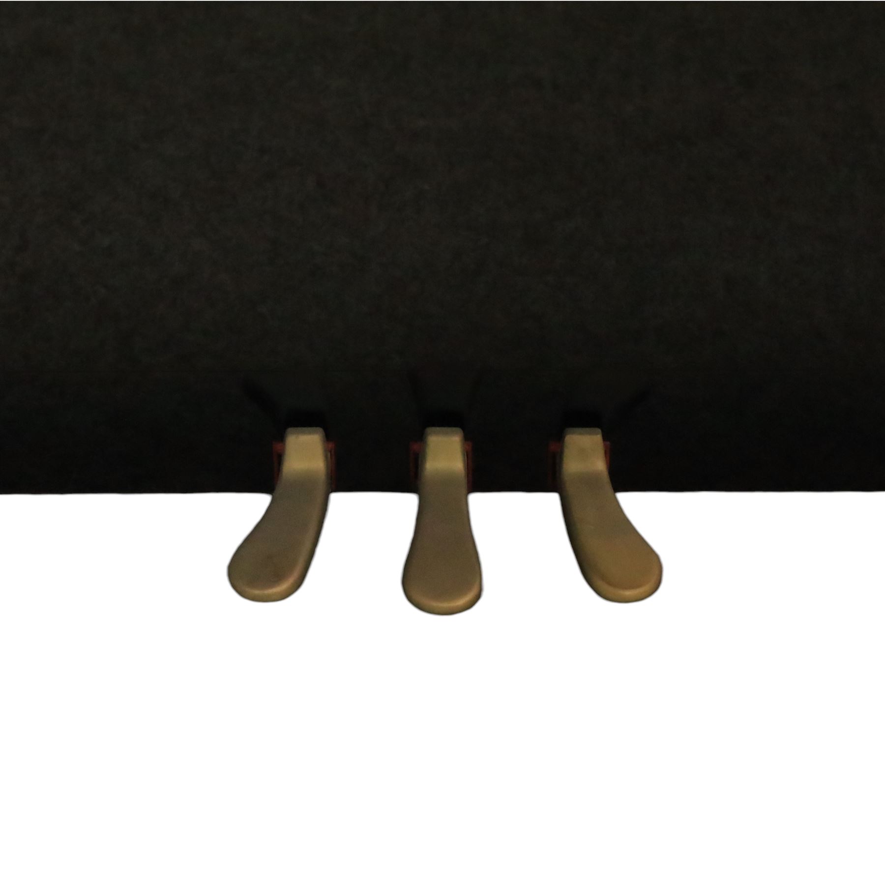 Yamaha model U5 upright piano retailed by Harrods, 88 keys and three pedals within high gloss ebonised case, serial no. 6055292, with Roland black button top piano stool